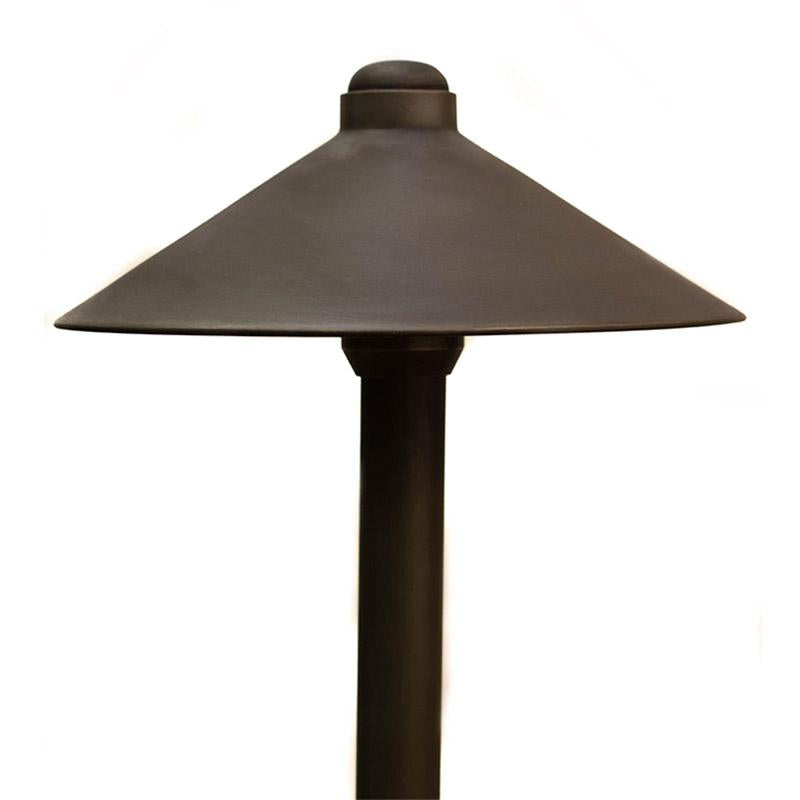 CopperMoon Lighting CM.9020 Copper 9Inch Path Light Top 15.75 Inch Copper Stem With Stake