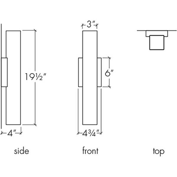 Cylo 19413 Indoor/Outdoor Sconce By Ultralights Lighting Additional Image 2