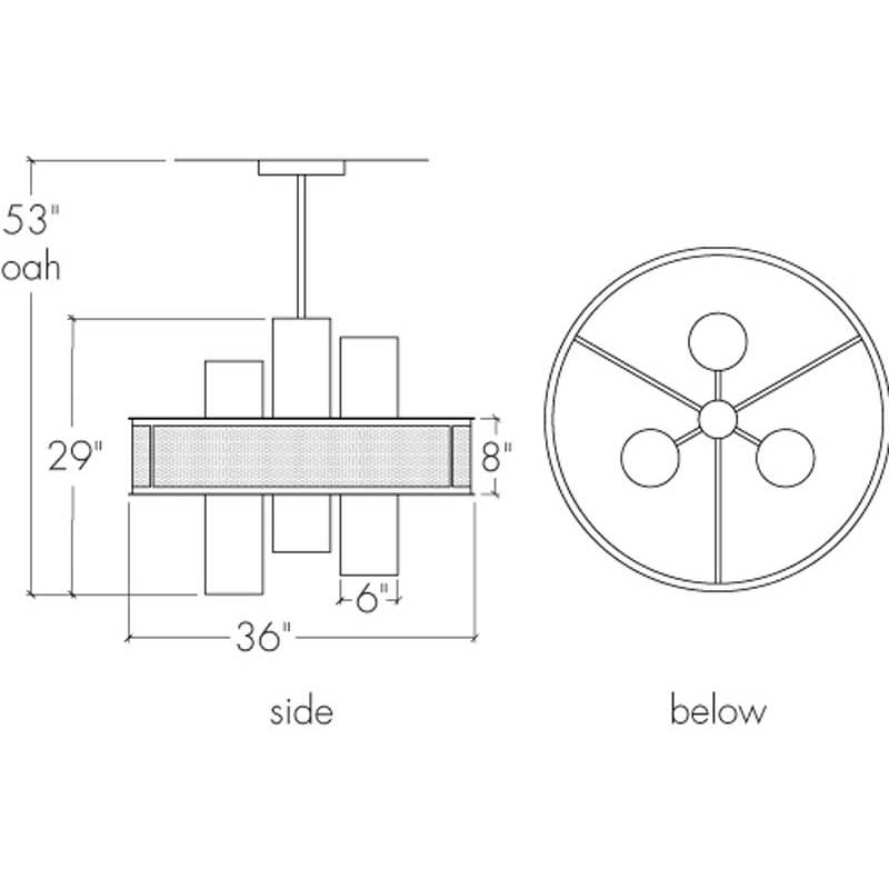 Duo 19434 Indoor/Outdoor LED Retrofit 120V Pendant By Ultralights Lighting Additional Image 2