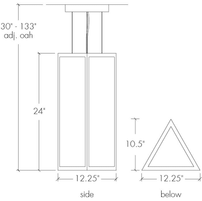 Duo 19439-SM Indoor/Outdoor Stem Mount Pendant By Ultralights Lighting Additional Image 2