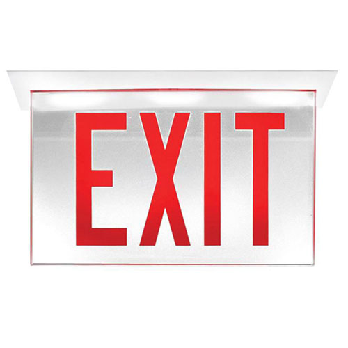 Chloride Edge-Glo Edge-Lit LED Exit Sign