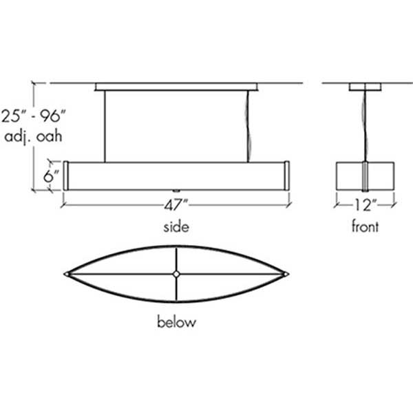 Ellipse 19427 Indoor/Outdoor Pendant By Ultralights Lighting Additional Image 4