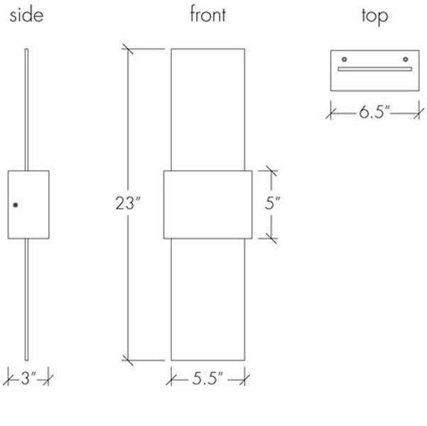 Eo 20449 Indoor/Outdoor Sconce By Ultralights Lighting Additional Image 2