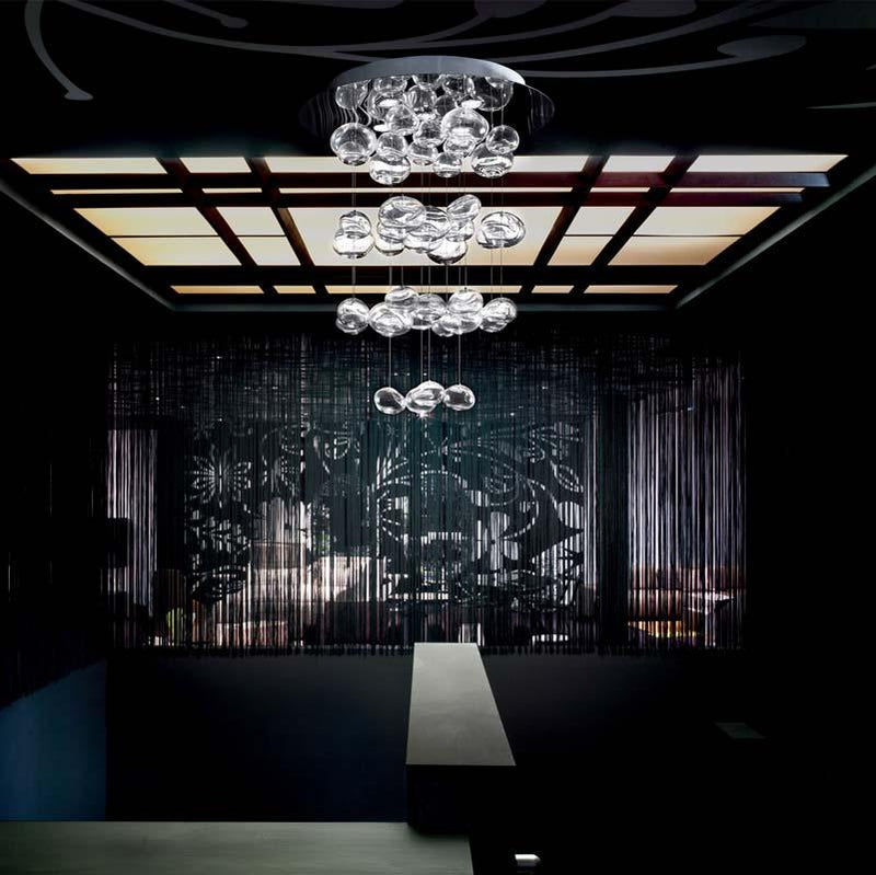 Ether Chandelier  By Leucos Lighting