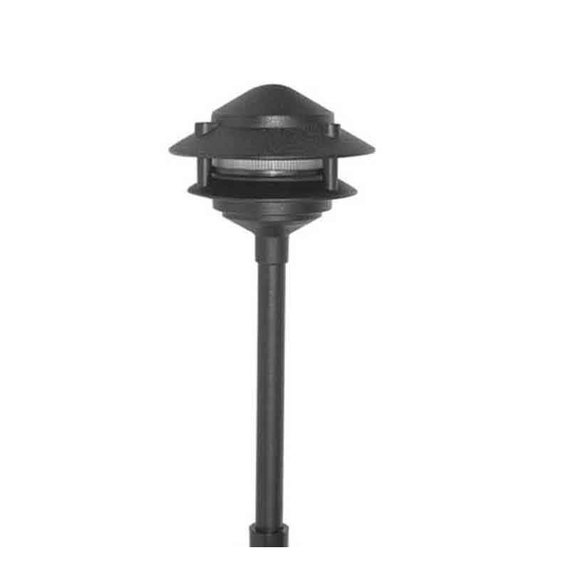 Focus Industries AL-03 4W LED 3000K Aluminum Pagoda Area Lights 12V