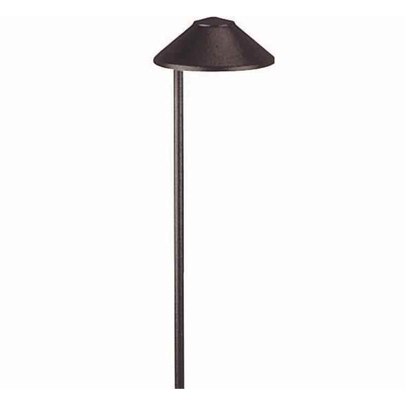 Focus Industries PL-01-LEDP Series 4W Round LED 3000K 5.5 Inch China Hat Path Lights