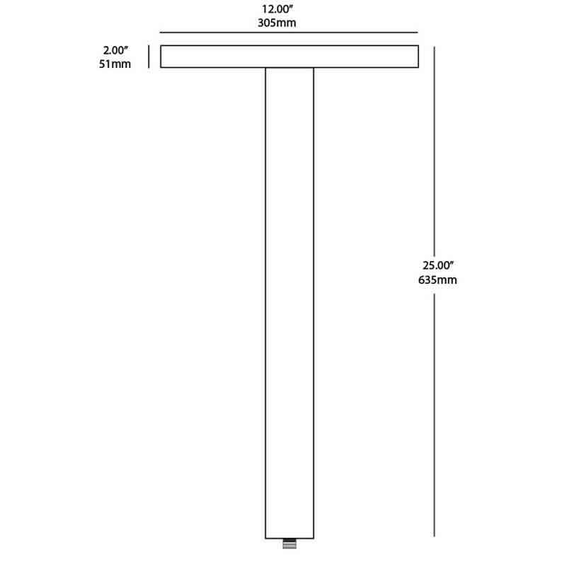 Focus Industries PL-25-LEDP Series 2X4W LED 3000K "T" Path Lights 12V