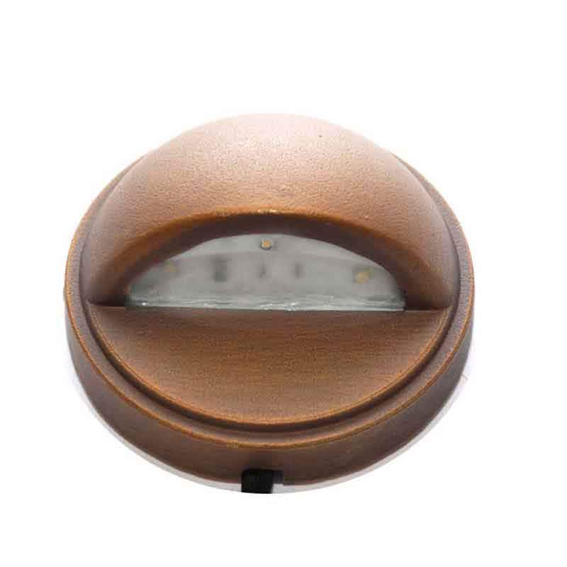 Focus Industries SL-07-SM-LEDM Series 3W LED Small Surface Step Light 12V