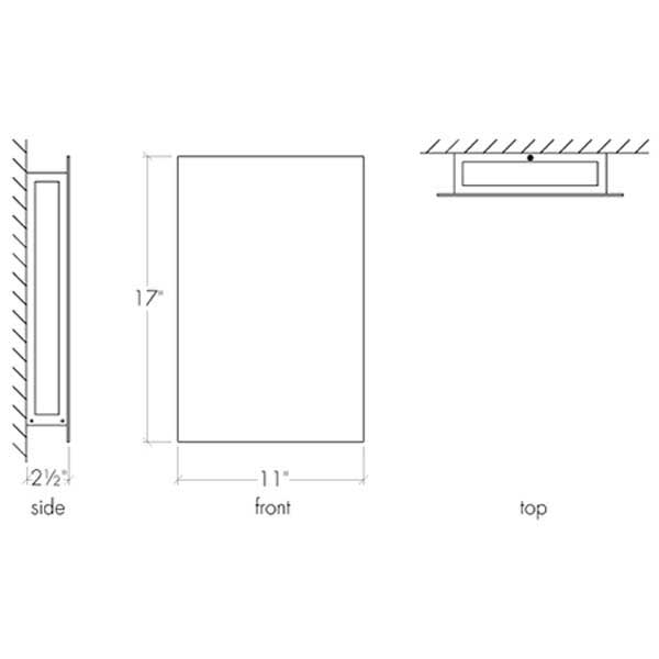 Fortis 18398CS Outdoor Opal Acrylic Coretn Steel Sconce By Ultralights Lighting Additional Image 2
