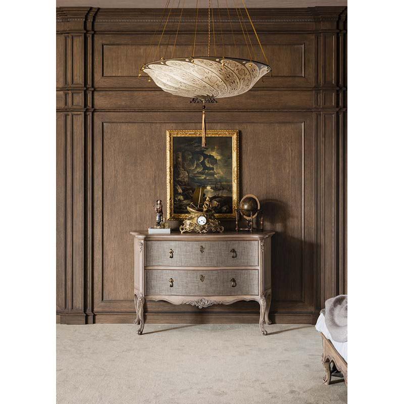 Fortuny 062-SA-1 Medium Scudo Saraceno Suspended Decorated Silk Classic - 24-1/84"