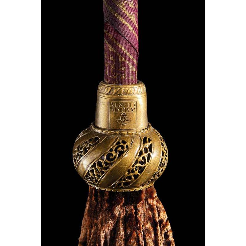 Fortuny 174-ST-1 Floor Lamp Decorated Silk Shade - 68 1/2" Additional Image 2
