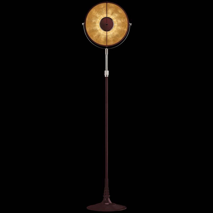 Fortuny DF32STA-RR4R Atelier 32 Antique Red & Gold Leaf Floor Lamp