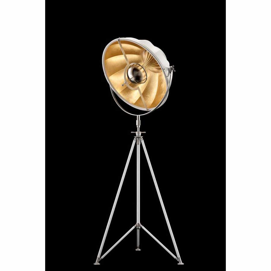 Fortuny DF63TRA-33 Studio 63 Tripod White Stand Floor Lamp