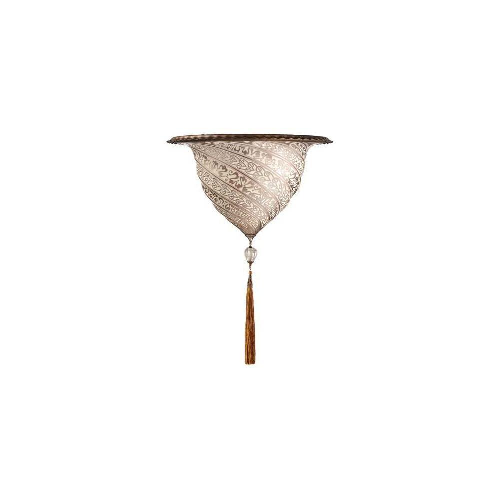 Fortuny G-041SK-2 Glass Samarkanda Flush Mounted - 16" Additional Image 2