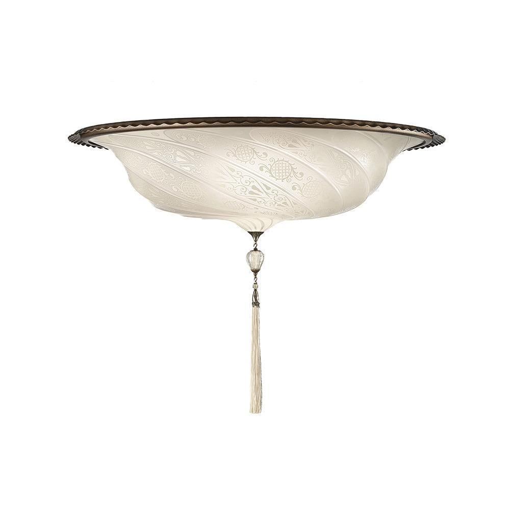 Fortuny G065SA-2 Medium Glass Scudo Saraceno Flush Mounted - 25-5/8"