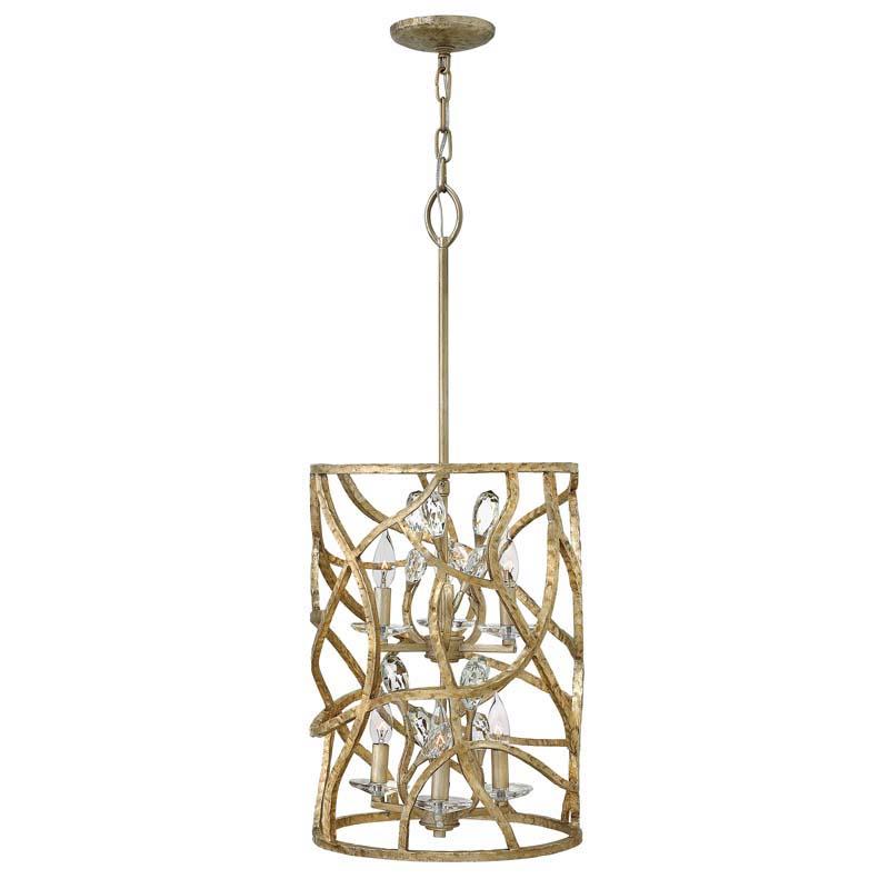 Fredrick Ramond FR46805CPG Foyer Eve Champagne Gold Pendant Lights