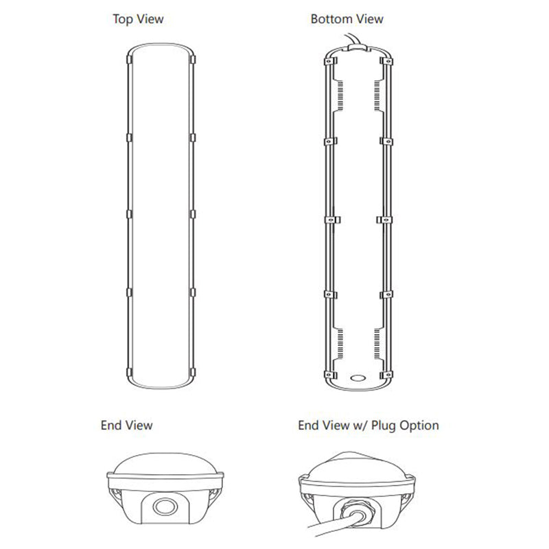 FSC Lighting L27600 Series LED Vaportite