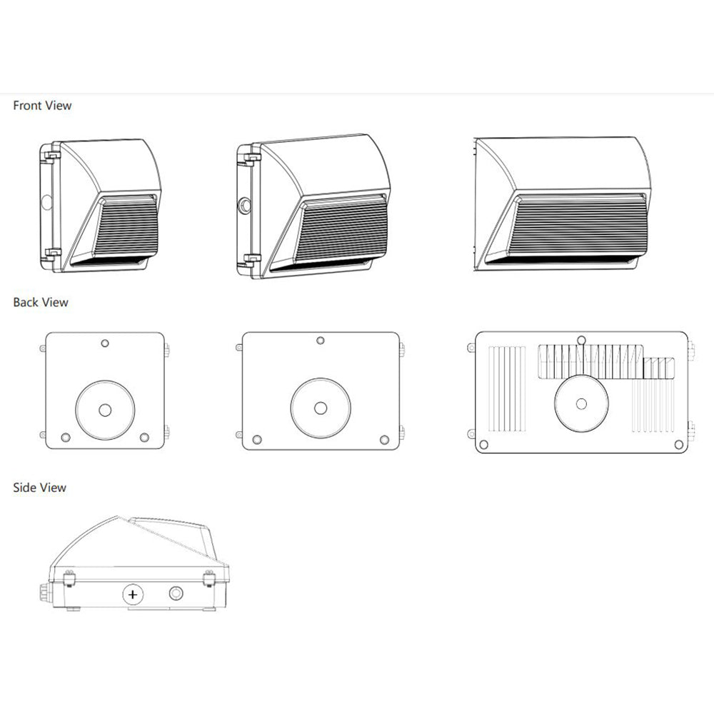 FSC Lighting WP-AOK Series Adjustable LED Wall Pack