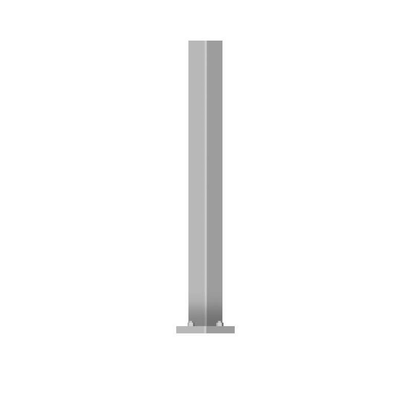 Gardco Lighting SSA4 Straight Square Aluminum Pole