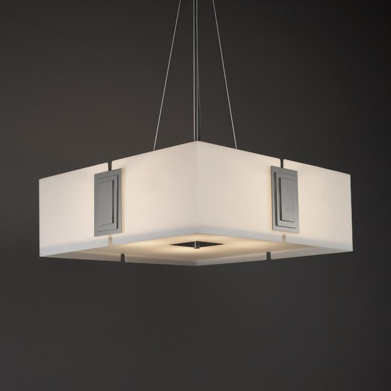 Genesis 11209-16-SFM Indoor/Outdoor Semi Flush Mount Pendant By Ultralights Lighting