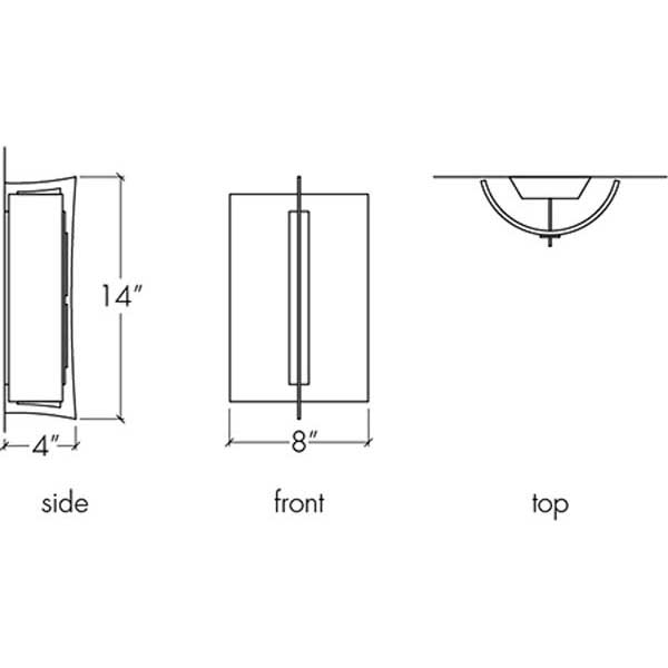 Genesis 19417 Indoor/Outdoor Sconce By Ultralights Lighting Additional Image 1