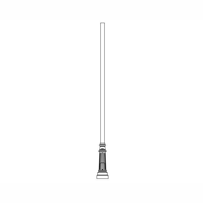 Hadco Urban P1500 Series Poles (P1511, P1516, P1521, P1526, P1561, P1566) Poles and Brackets