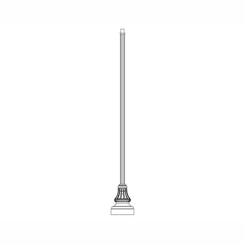 Hadco Urban P5100 Series Poles (P5164, P5165, P5170, P5192) Poles and Brackets