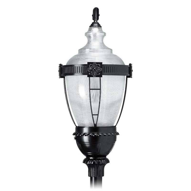 Hadco Urban Refractive post top with LumiLock LED (RL32 / RL52) Post Light