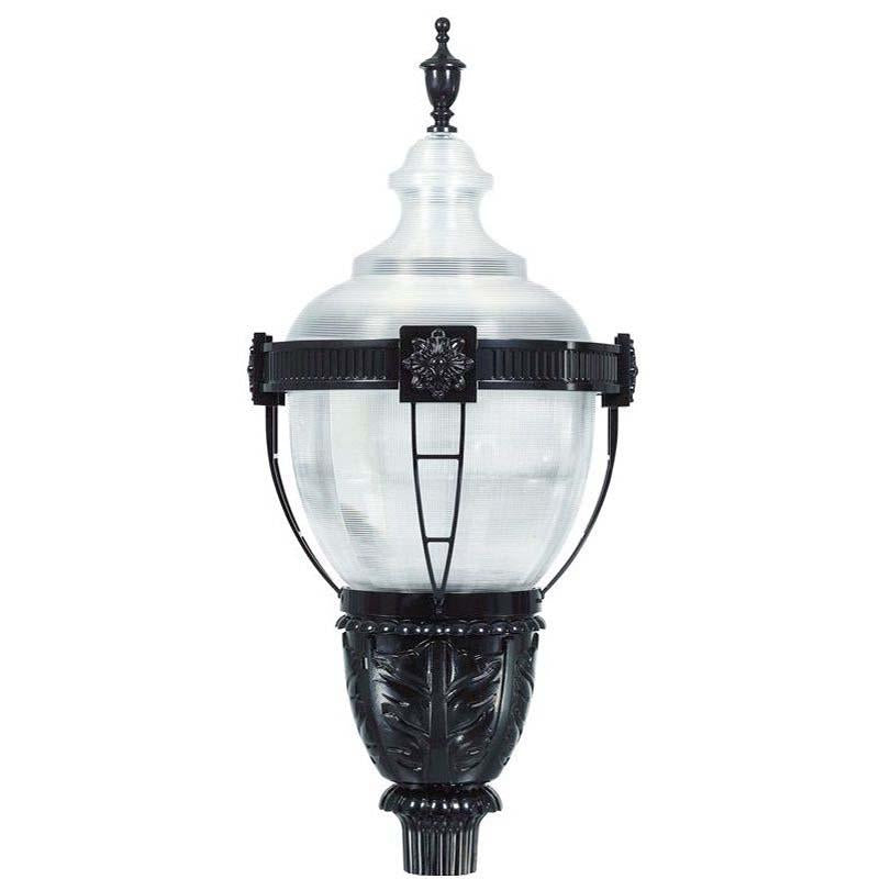 Hadco Urban Refractive post top with LumiLock LED (RL34/RL54) Post Light