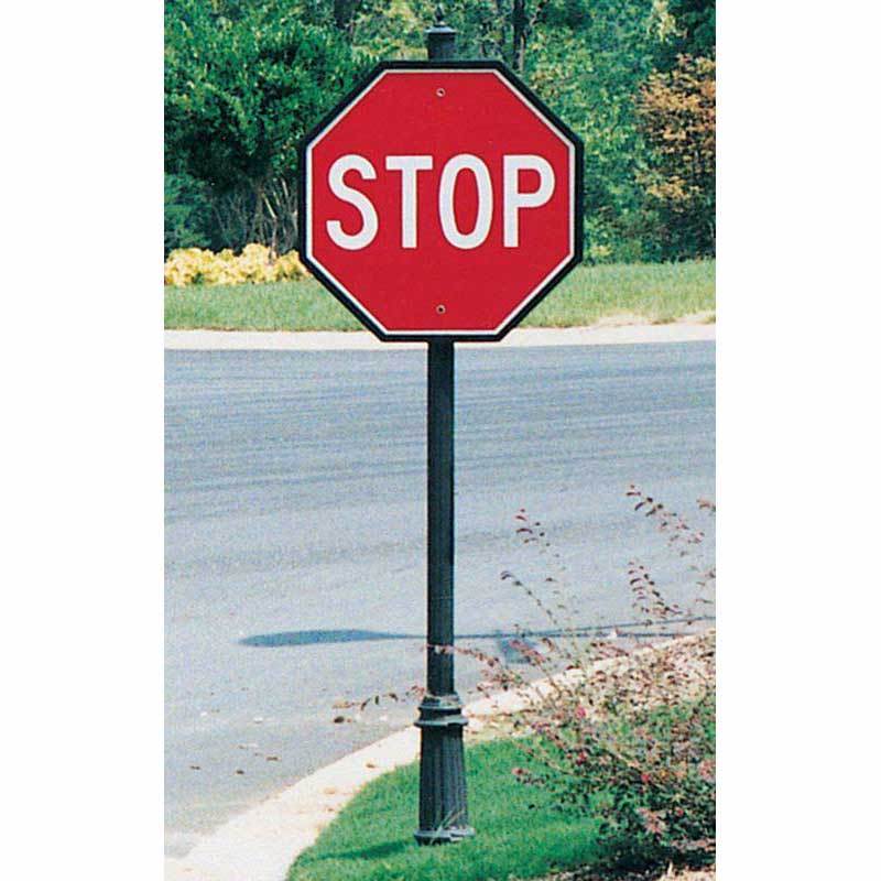Hadco Urban Stop Sign Frames Poles and Brackets Additional Image 1