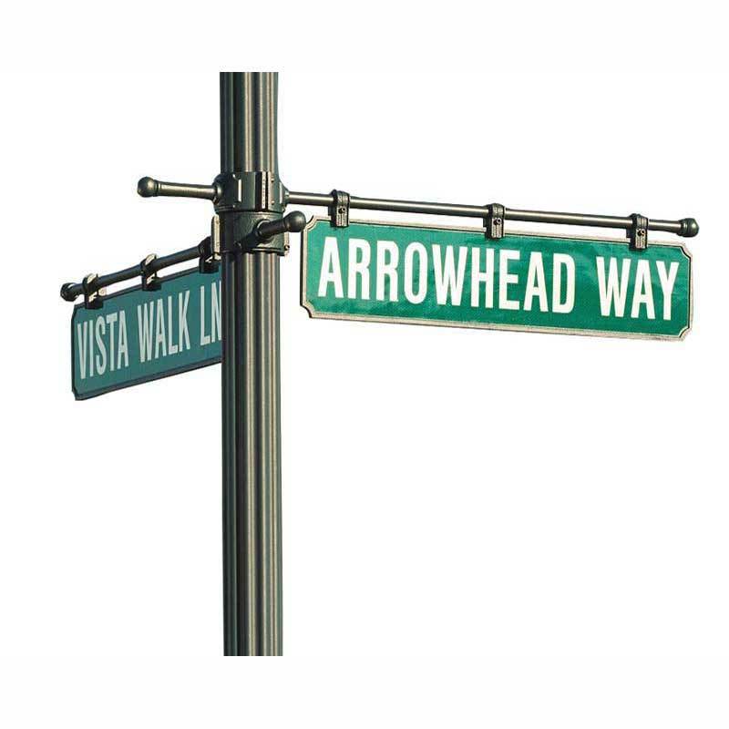 Hadco Urban Street Signs Poles and Brackets