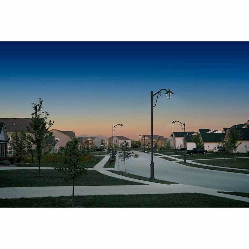 Hadco Urban TownView LED post top panels (TVPC, TVPR) Post Light Additional Image 5