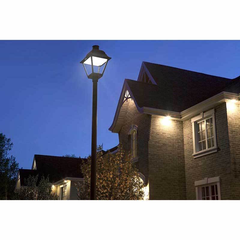 Hadco Urban TownView LED post top panels (TVPC, TVPR) Post Light Additional Image 6