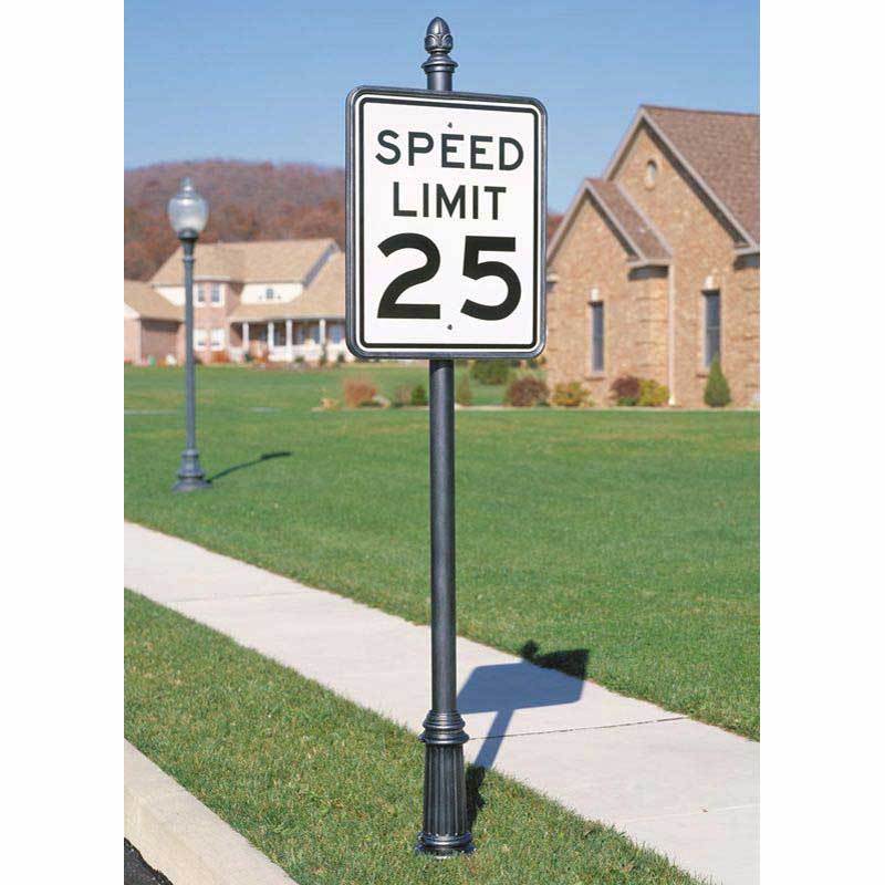 Hadco Urban Traffic Sign Frames (207TSF) Poles and Brackets Additional Image 3