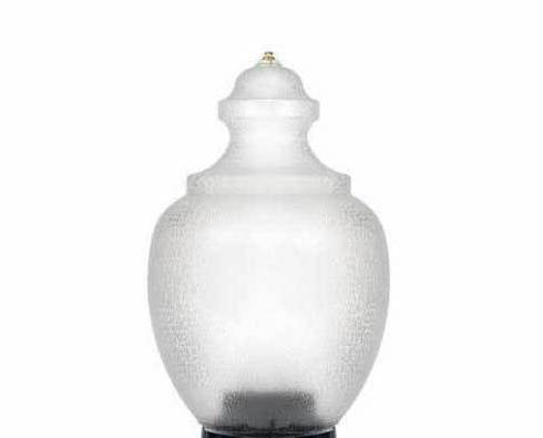 Replacement Globe Only For Hadco Urban Victorian LED post top (VL72) - DISCONTINUED - Seginus Lighting