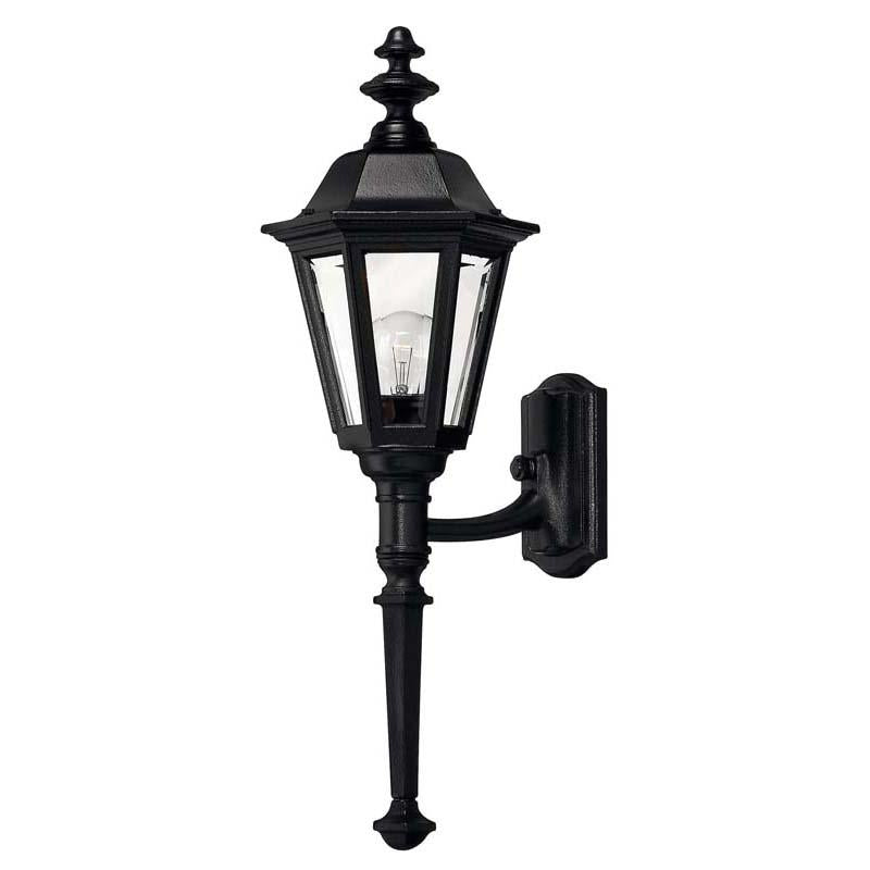 Hinkley 1410BK Outdoor Manor House Black Wall Lights