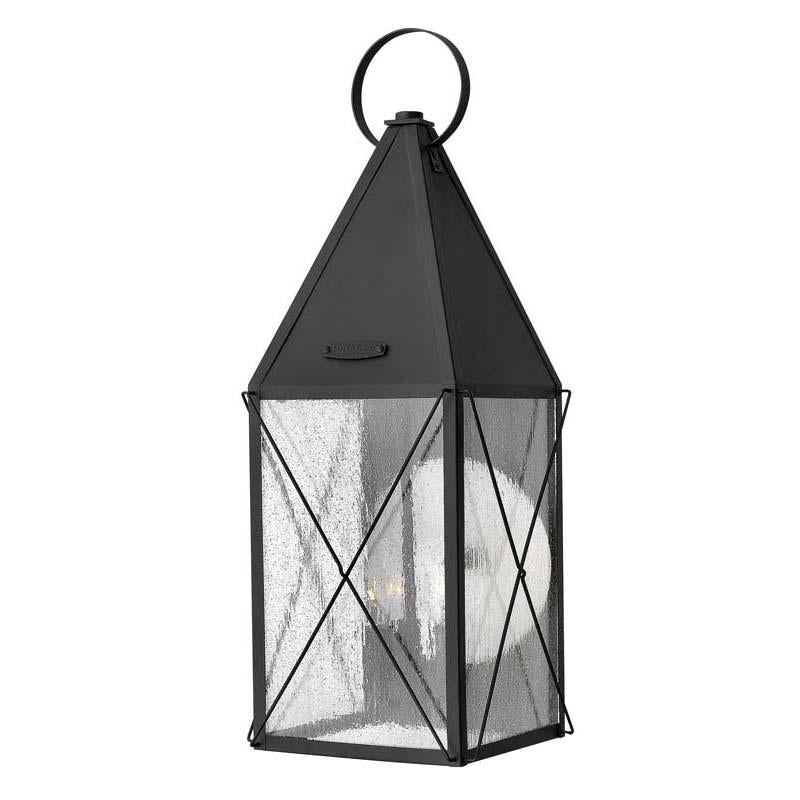 Hinkley 1845BK Outdoor York Black Wall Lights