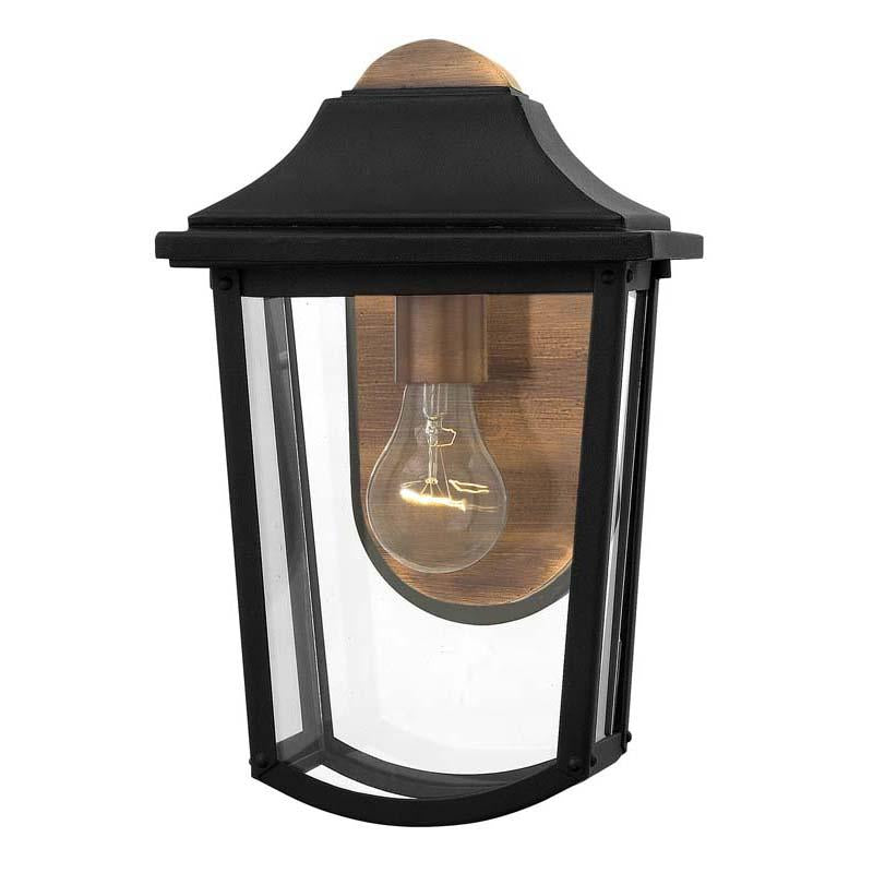 Hinkley 1970BK Outdoor Burton Black Wall Lights