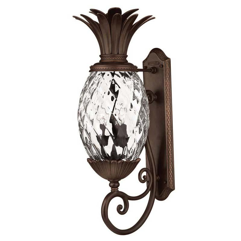 Hinkley 2224CB Outdoor Plantation Copper Bronze Wall Lights