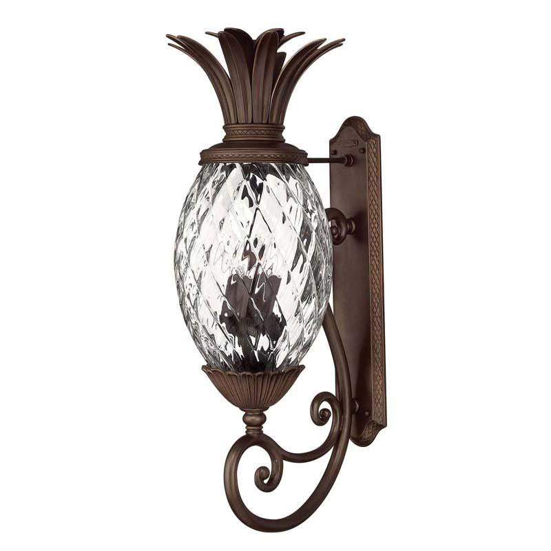 Hinkley 2225CB Outdoor Plantation Copper Bronze Wall Lights