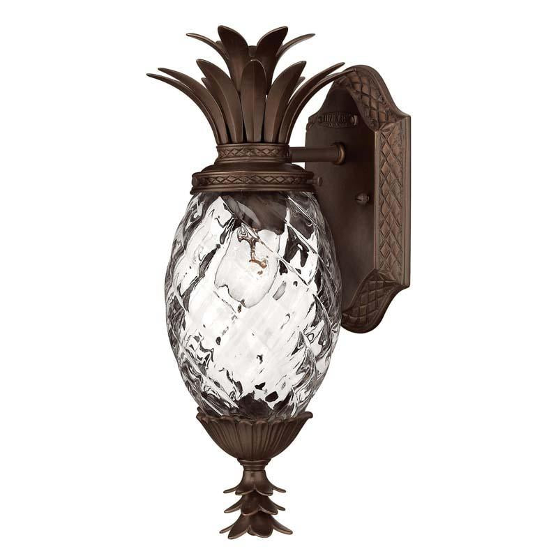 Hinkley 2226CB Outdoor Plantation Copper Bronze Wall Lights