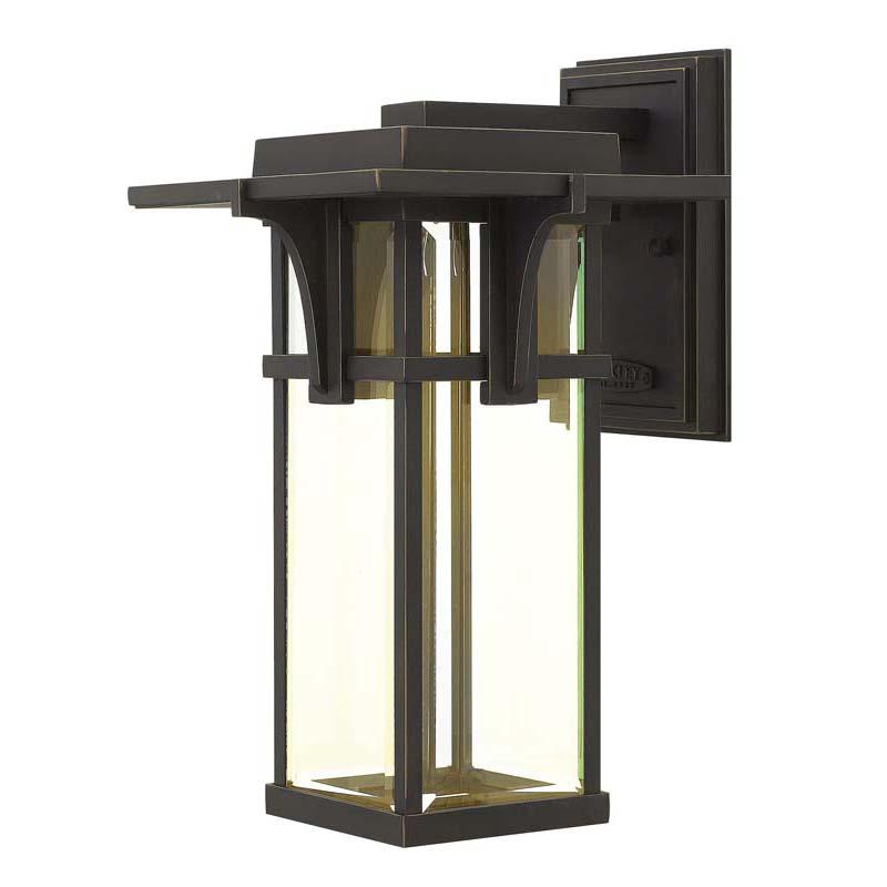 Hinkley 2324OZ Outdoor Manhattan Oil Rubbed Bronze Wall Lights