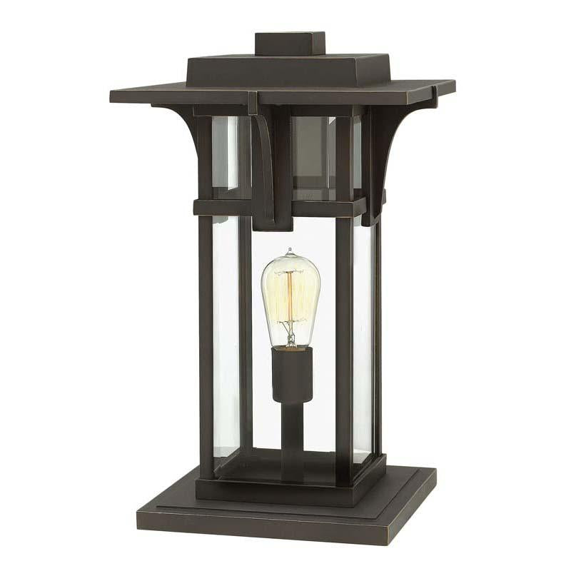 Hinkley 2327OZ Outdoor Manhattan Oil Rubbed Bronze Pier Mount Lights