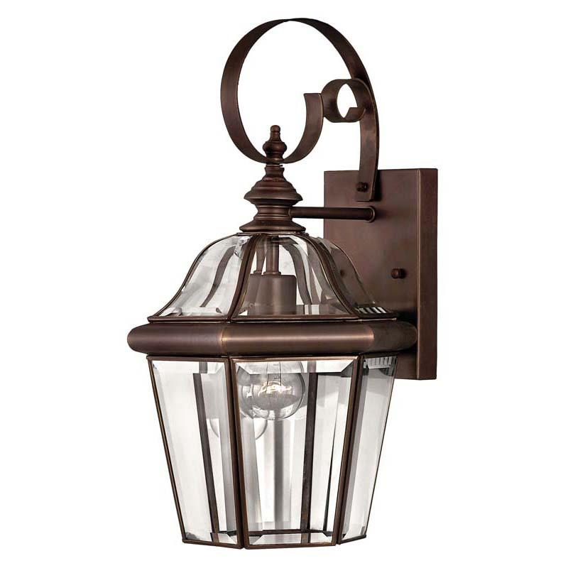 Hinkley 2450CB Outdoor Augusta Copper Bronze Wall Lights