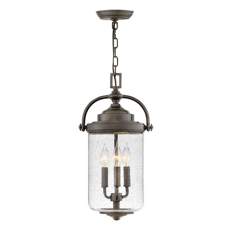 Hinkley 2752OZ Outdoor Willoughby Oil Rubbed Bronze Pendant Lights