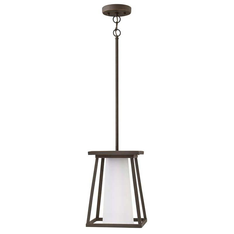 Hinkley 2792OZ Outdoor Burke Oil Rubbed Bronze Pendant Lights