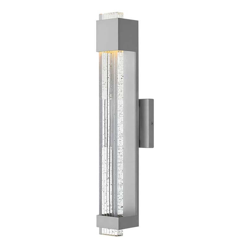 Hinkley 2834 Outdoor Glacier Wall Lights