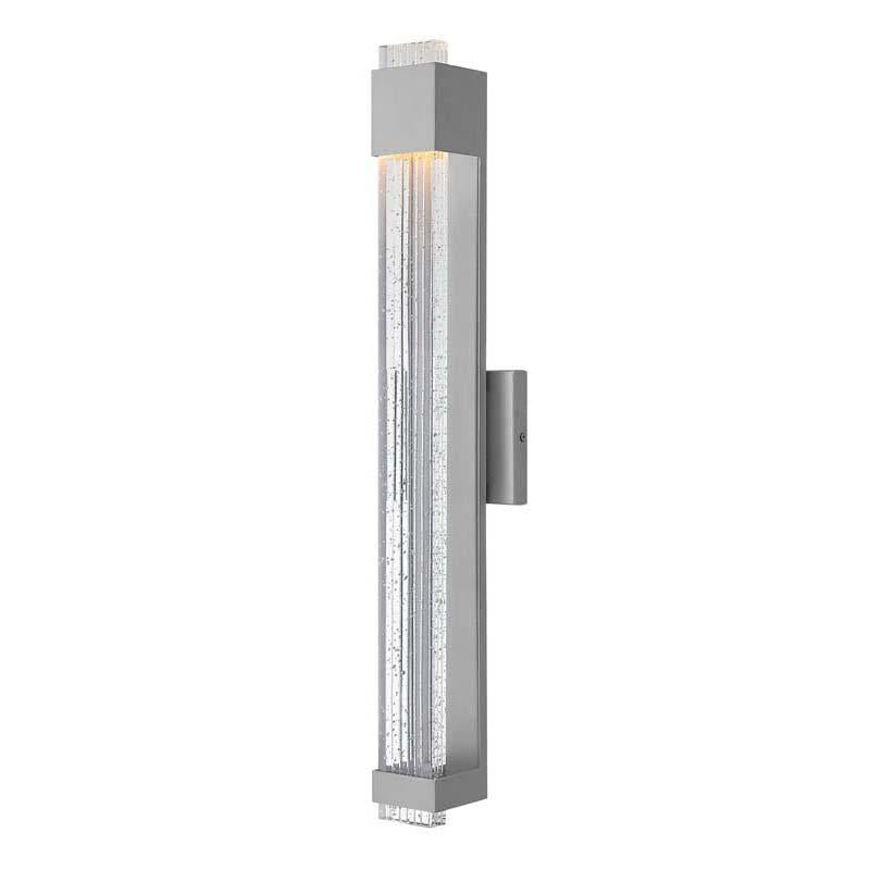 Hinkley 2835 Outdoor Glacier Wall Lights