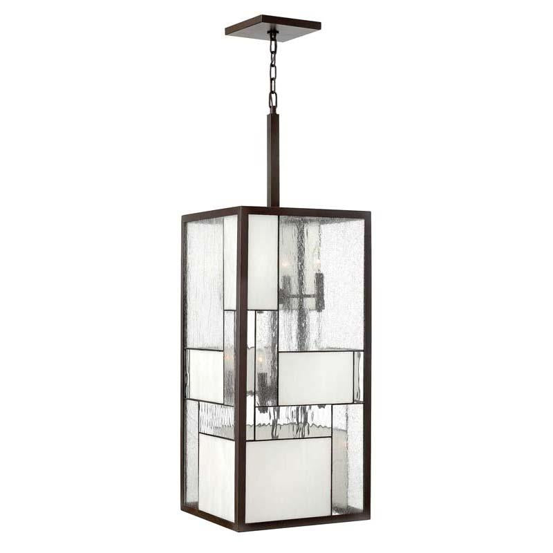 Hinkley 4576KZ Foyer Mondrian Buckeye Bronze Pendant Lights