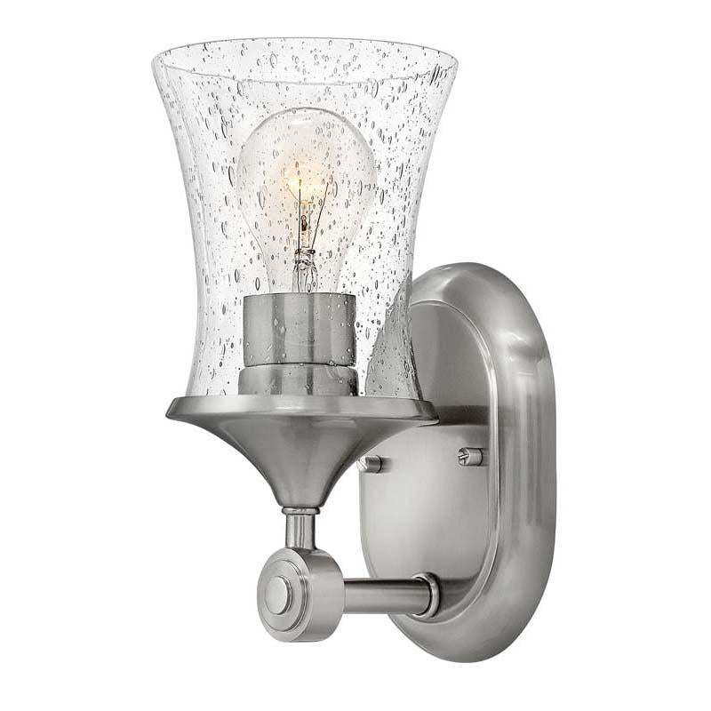 Hinkley 51800 CL Bathroom Thistledown with Clear glass Sconce Lights